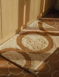 Palomino Bath Mat By Morrow Soft Goods -Home Furnishings 03 PalominoBeigeDkCamel 180018500S Lifestyle