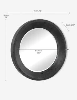 Othello Mirror -Home Furnishings 09589 4 DIMS