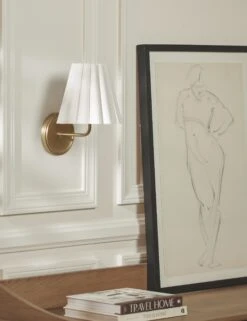 Matthews Sconce -Home Furnishings 20221207 FlutedLighting2060 goldsconce 2