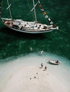 Charter Ketch Photography Print By Slim Aarons -Home Furnishings 236275 001 DET 2