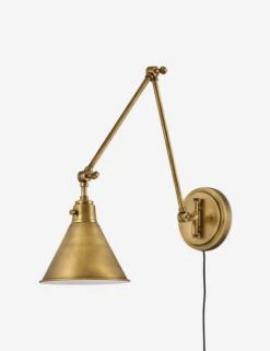 Lennon Plug-In Articulating Sconce -Home Furnishings 3692hb