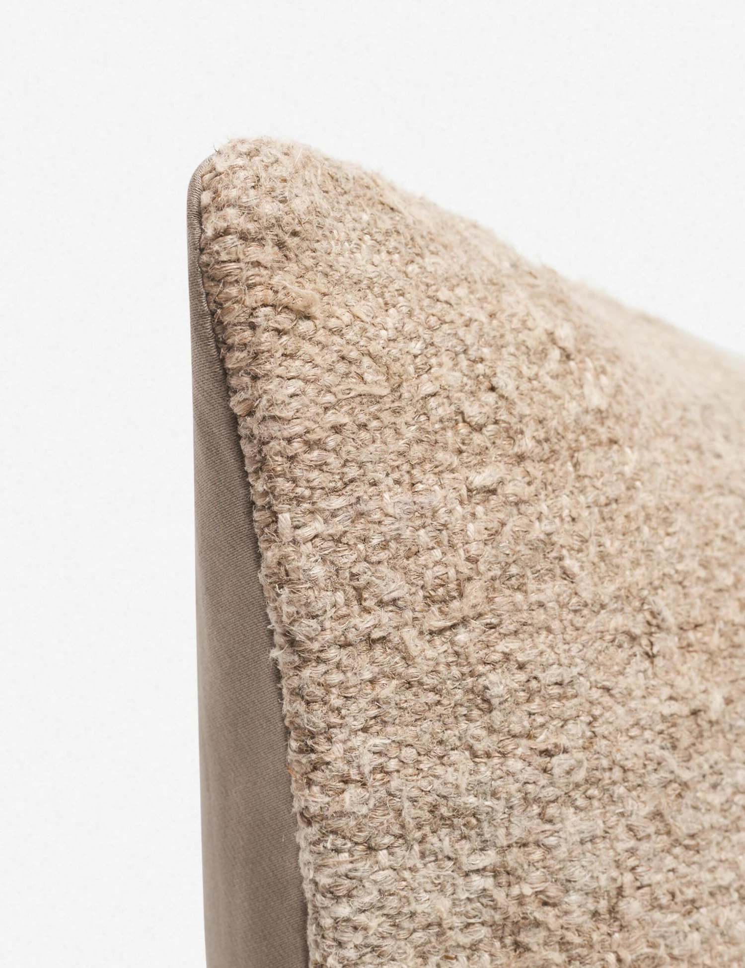 Emmad Vintage Hemp Lumbar Pillow 3 Emmad Vintage Hemp Lumbar Pillow - Image 3