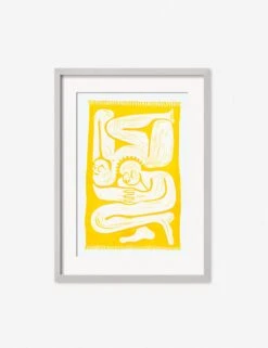 Cloudgazers Print By Adrian Brandon 11 Cloudgazers Print By Adrian Brandon -Home Furnishings AdrianCloudgazersSilverFrame