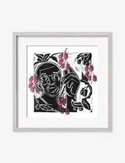 Mama's Making Pie Print By Adrian Brandon -Home Furnishings AdrianMamasMakingPieSilverFrame