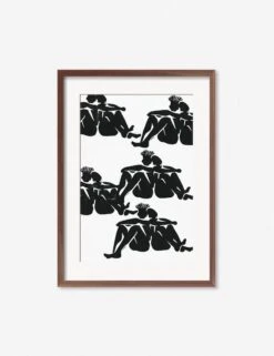 Over Here Print By Adrian Brandon 10 Over Here Print By Adrian Brandon -Home Furnishings AdrianOverHereWalnutFrame