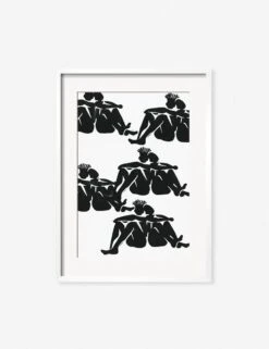 Over Here Print By Adrian Brandon 11 Over Here Print By Adrian Brandon -Home Furnishings AdrianOverHereWhiteFrame