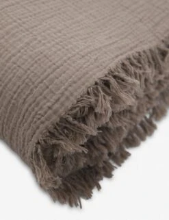 Alaia Cotton Bed Cover By House No. 23 27 Alaia Cotton Bed Cover By House No. 23 -Home Furnishings AlaiaBedCover Mushroom 1163