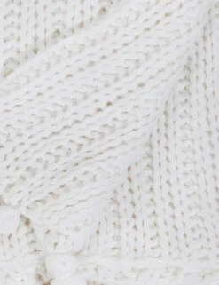 Anacapa Oversized Throw By Pom Pom At Home -Home Furnishings AnacapaWhitecopy swatch