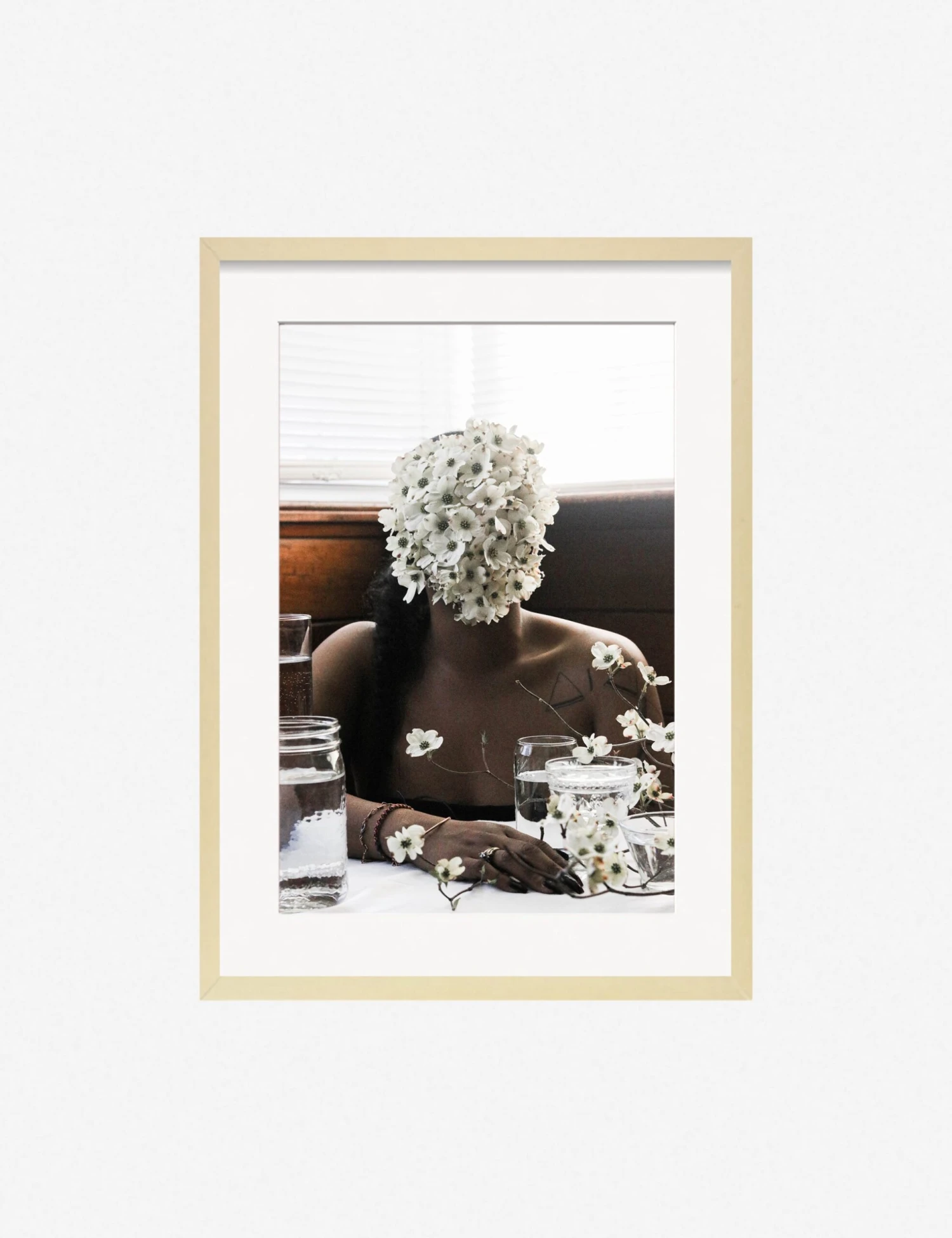Southern Woman In White Dogwoods Photography Print By Ashley Johnson 3 Southern Woman In White Dogwoods Photography Print By Ashley Johnson - Image 3