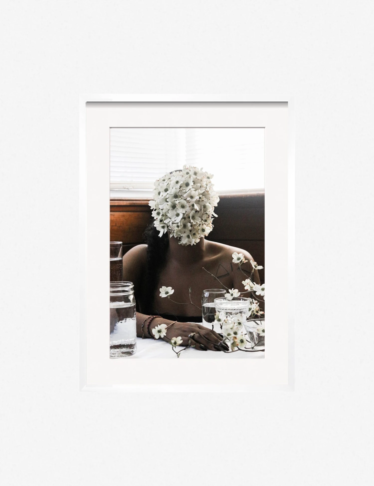 Southern Woman In White Dogwoods Photography Print By Ashley Johnson 5 Southern Woman In White Dogwoods Photography Print By Ashley Johnson - Image 5