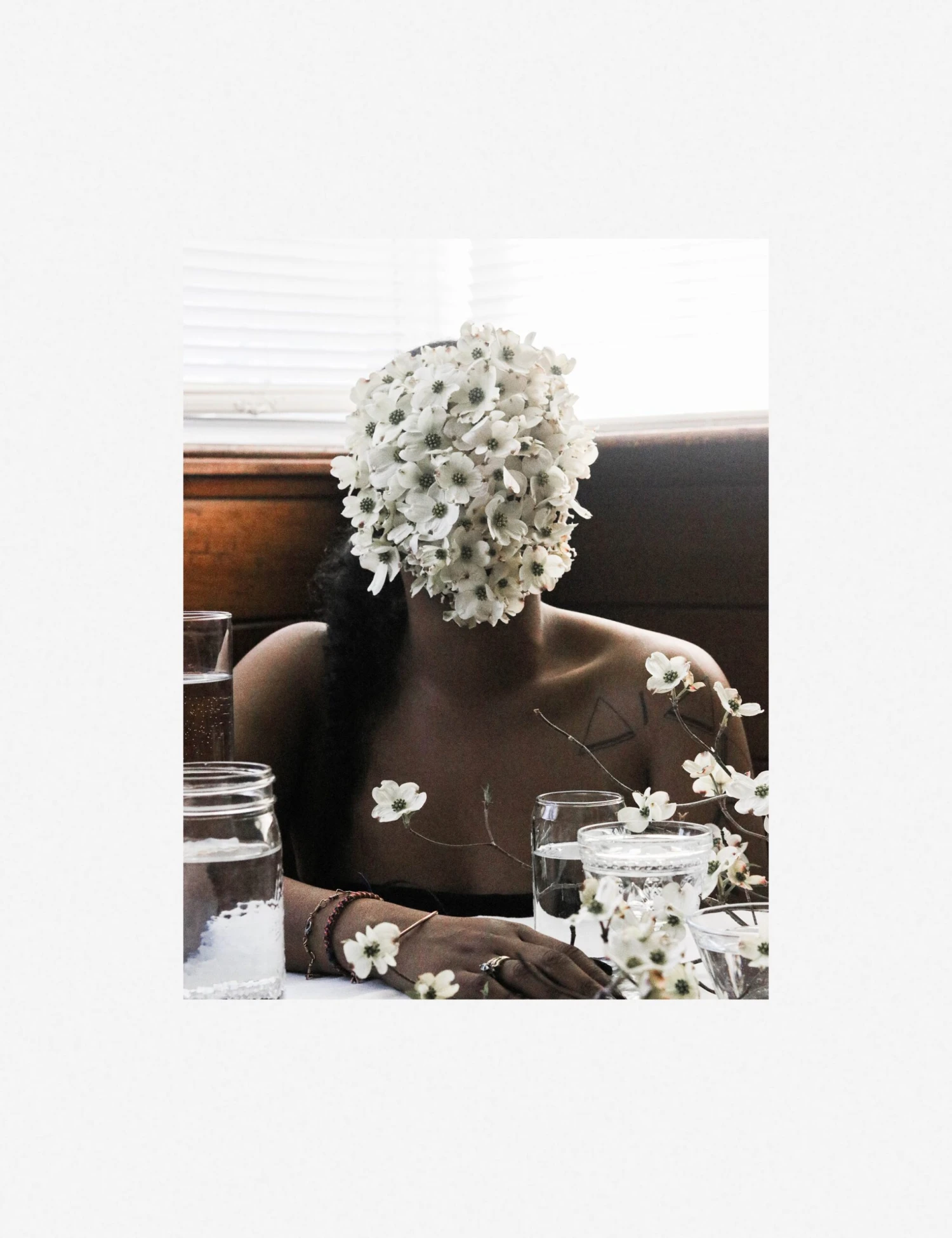 Southern Woman In White Dogwoods Photography Print By Ashley Johnson 6 Southern Woman In White Dogwoods Photography Print By Ashley Johnson - Image 6