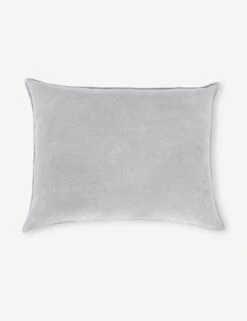 Bianca Velvet Oversized Pillow By Pom Pom At Home -Home Furnishings Biancagreybigpillowcopy