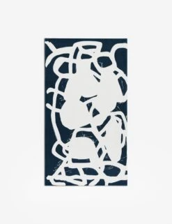 Seville Abstract Wall Art By ZBC House 20 Seville Abstract Wall Art By ZBC House -Home Furnishings Blue Blue 30 x53.5 L04727785099