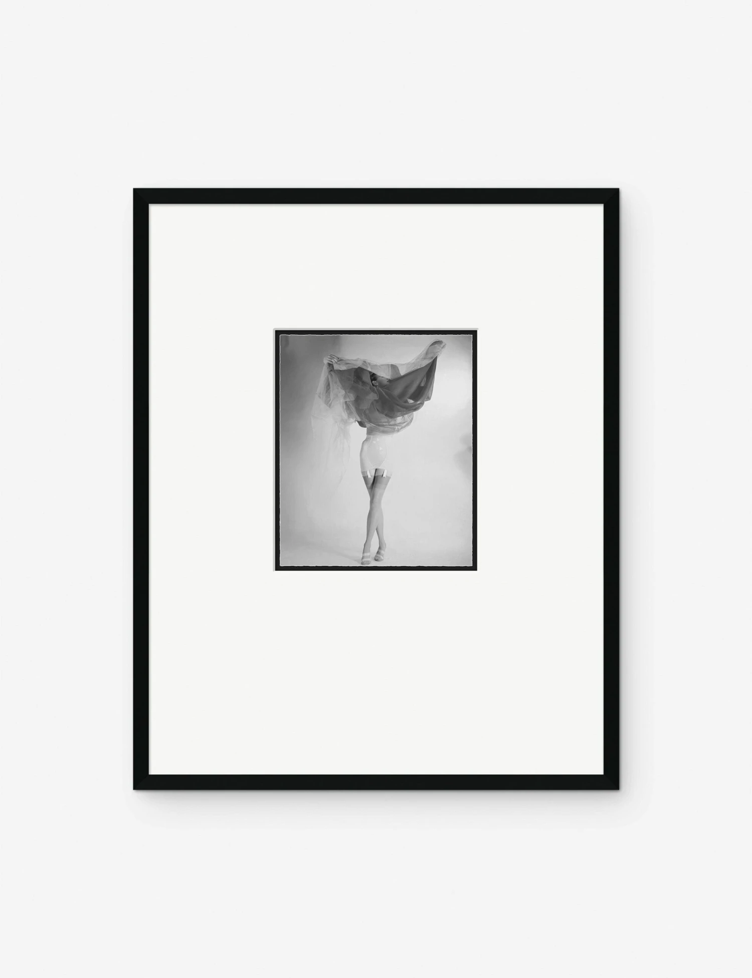Woman With Chiffon Photography Print By Erwin Blumenfeld 1 Woman With Chiffon Photography Print By Erwin Blumenfeld