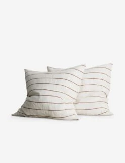 European Flax Linen Euro Pillowcases (Set Of 2) By Cultiver 26 European Flax Linen Euro Pillowcases (Set Of 2) By Cultiver -Home Furnishings CULTIVER Cedar Stripe Euros 486c3a7f 8003 457a 8619 46f39af4d563