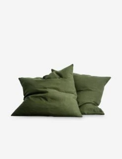 European Flax Linen Euro Pillowcases (Set Of 2) By Cultiver 27 European Flax Linen Euro Pillowcases (Set Of 2) By Cultiver -Home Furnishings CULTIVER Forest Euros e76d3b28 69b5 4fcc 8c2f a56f588b5e3f