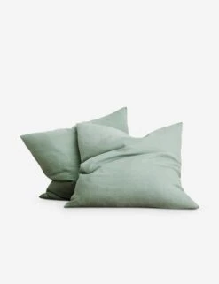 European Flax Linen Euro Pillowcases (Set Of 2) By Cultiver 34 European Flax Linen Euro Pillowcases (Set Of 2) By Cultiver -Home Furnishings CULTIVER Sage Euros 3c7be7c1 56a3 4e70 a5bf 74aa85ebf64a