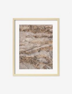 Desert Layers Photography Print By Carley Rudd -Home Furnishings CarleyRuddDesertLayersNaturalFramedPrint