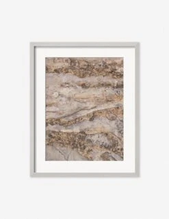 Desert Layers Photography Print By Carley Rudd -Home Furnishings CarleyRuddDesertLayersSilverFramedPrint