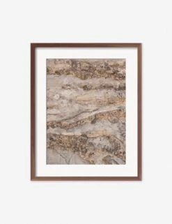 Desert Layers Photography Print By Carley Rudd -Home Furnishings CarleyRuddDesertLayersWalnutFramedPrint