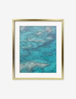 Turks & Caicos Photography Print By Carley Rudd -Home Furnishings CarleyRuddTurks CaicosGoldFramedPrint
