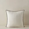 Carys Contrast Linen Pillow