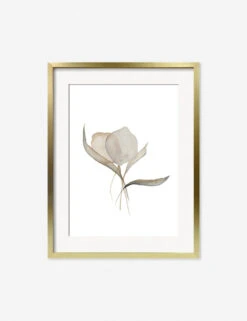 Pale Bouquet Print By Céline Nordenhed -Home Furnishings CelinePaleBouquetGoldFrame