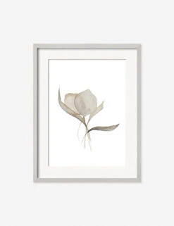 Pale Bouquet Print By Céline Nordenhed -Home Furnishings CelinePaleBouquetSilverFrame
