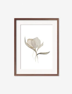 Pale Bouquet Print By Céline Nordenhed -Home Furnishings CelinePaleBouquetWalnutFrame