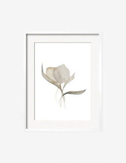 Pale Bouquet Print By Céline Nordenhed -Home Furnishings CelinePaleBouquetWhiteFrame