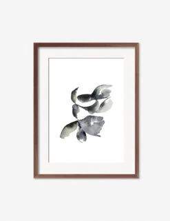 Winter Garden Print By Céline Nordenhed -Home Furnishings CelineWinterGardenWalnutFrame