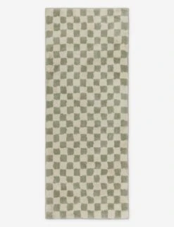 Checkerboard Bath Mat By Sarah Sherman Samuel 18 Checkerboard Bath Mat By Sarah Sherman Samuel -Home Furnishings CheckerboardBathMatbySarahShermanSamuel Lichen 2 x5 A06569285144