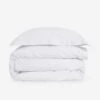 Classico Hemstitch Cotton Sateen Duvet Set By Pom Pom At Home