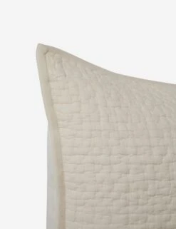 Clemence Sham -Home Furnishings ClemenceSham Bone Standard L0466348 133