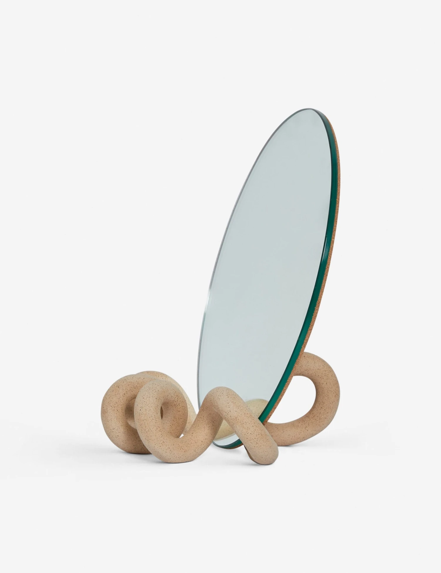 Curlee Table Mirror By SIN Ceramics 4 Curlee Table Mirror By SIN Ceramics - Image 4