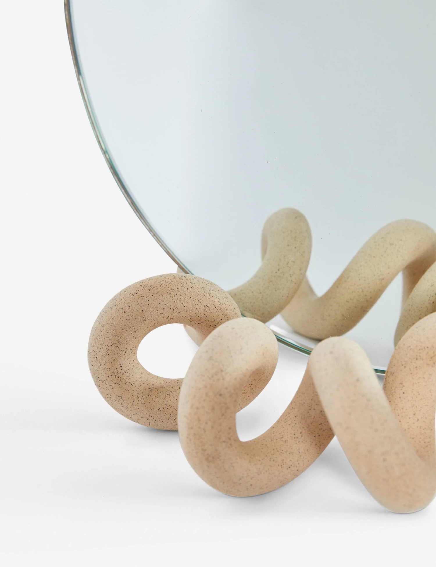 Curlee Table Mirror By SIN Ceramics 6 Curlee Table Mirror By SIN Ceramics - Image 6