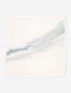 Exhale Print By Rachel Taggart -Home Furnishings ExhaleWhiteFloatFrame