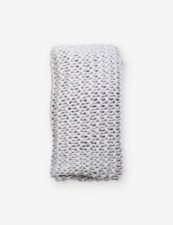 Finn Throw By Pom Pom At Home -Home Furnishings FinnSilvercopy