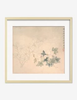Flower Study 1 Print By Yun Bing 11 Flower Study 1 Print By Yun Bing -Home Furnishings FlowerStudy 1NaturalMatted