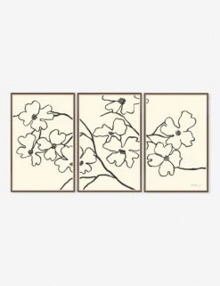Dogwood Wall Art By Susan Hable (Set Of 3)