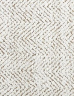 Kaleem Jute Rug -Home Furnishings HerringboneChenilleIvory Natural 2