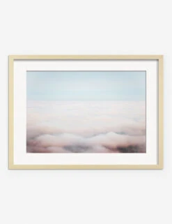 Dream Clouds Photography Print By Ingrid Beddoes -Home Furnishings IngridDreamCloudsNaturalFrame