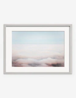 Dream Clouds Photography Print By Ingrid Beddoes -Home Furnishings IngridDreamCloudsSilverFrame