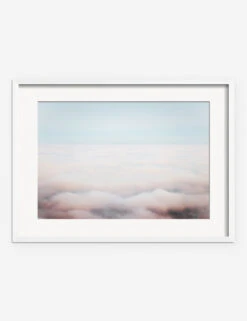Dream Clouds Photography Print By Ingrid Beddoes -Home Furnishings IngridDreamCloudsWhiteFrame