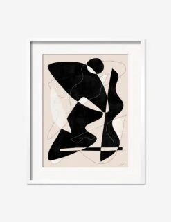 Intricate Black Print By Jan SkÃ¡celÃ­k -Home Furnishings IntricateWhiteFrame