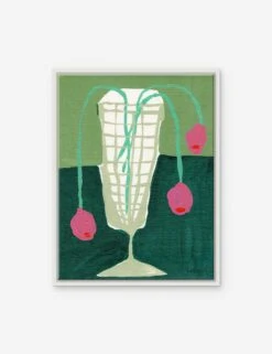 Red Tulips Still Life Print By Susan Hable