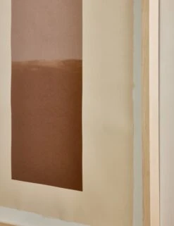 Gradient Silkscreen Wall Art By Visual Contrast -Home Furnishings L0470492 Gradient2 caramel lavender StuidoLifestyle 1