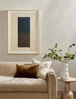Gradient Silkscreen Wall Art By Visual Contrast -Home Furnishings L0470493 Gradient3 black indigo StuidoLifestyle EDITED