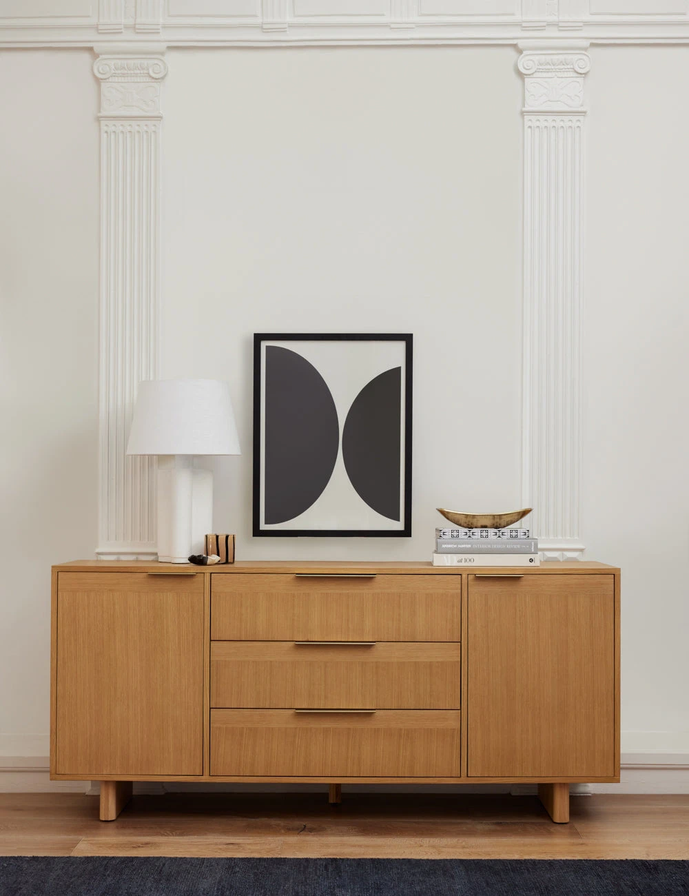 Graphic Shapes In Black & Cream 9 Print By By Soicher Marin Studios 2 Graphic Shapes In Black & Cream 9 Print By By Soicher Marin Studios - Image 2