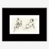 Charcoal Nudes 1 Wall Art By ZBC House